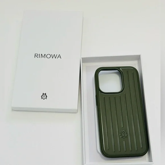 Rimowa iphone case compatible for iPhone 14 Pro Cactus Green - Picture 3 of 9